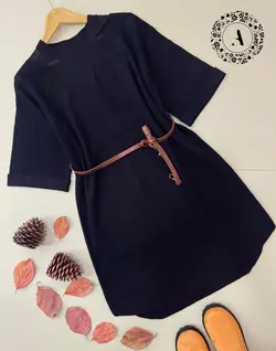 تونیک بافت یقه تور کد 948