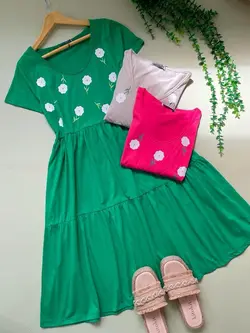 پیراهن آلاله کد 1018