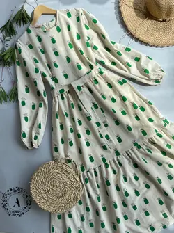 پیراهن آستین بلند ترک کد 367