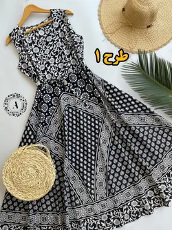 پیراهن نخی هندی کد 389
