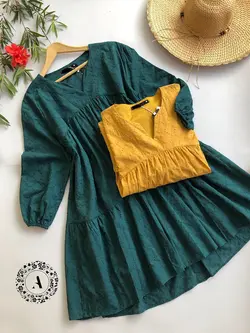 پیراهن خامه دوزی کد 422