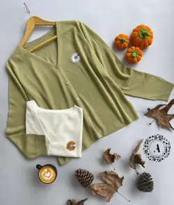 ژاکت گلدوزی وارداتی کد 446