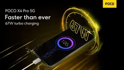 گوشی شیائومی Poco X4 Pro 5G ظرفیت 126 گیگابایت و رم 6 گیگابایت