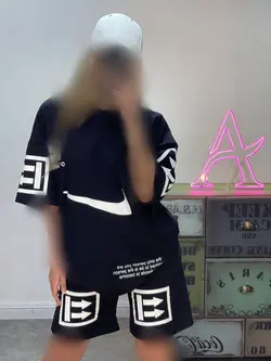 ست تیشرت و شلوارک off whiteکد ۱۸۰۱۲