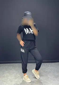 ست تیشرت شلوار Lm  کد 18022