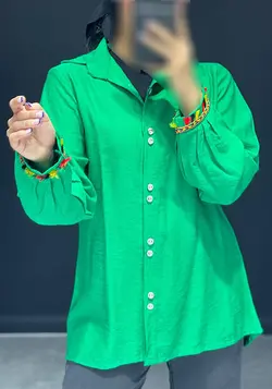 شومیز آستین هندی  کد 311011