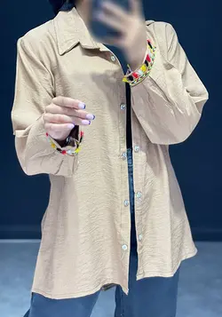 شومیز آستین هندی  کد 311011