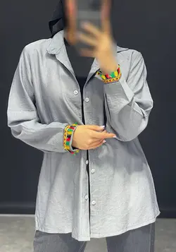 شومیز آستین هندی  کد 311011