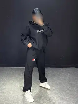 ست تامی تک رنگ مشکی کد 599004