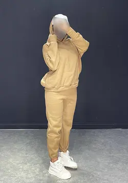 ست هودی+شلوار فینگردار LK کد 111008