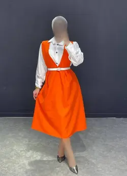 ست سه تیکه سارافون+شومیز کد 311060