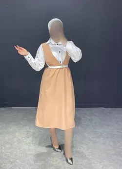 ست سه تیکه سارافون+شومیز کد 311060