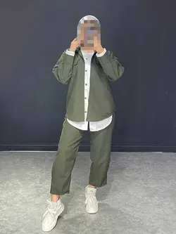 ست دو‌تیکه پارچه پرشیا کد 355012