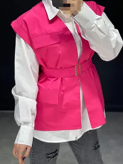 ست دو تیکه وست و شومیز کد ۶۲۲۰۰۱