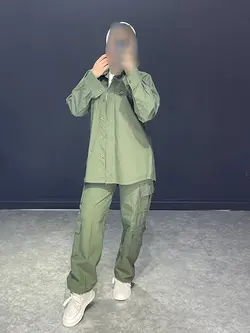 ست شومیز شلوار کارگوTB کد ۳۱۱۰۶۳