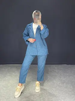 ست دو‌تیکه شومیز و شلوار شانتونRS کد ۶۲۲۰۰۳