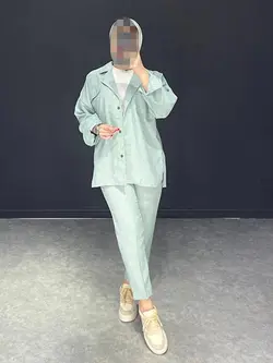 ست دو‌تیکه شومیز و شلوار شانتونRS کد ۶۲۲۰۰۳