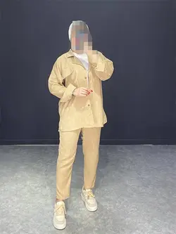 ست دو‌تیکه شومیز و شلوار شانتونRS کد ۶۲۲۰۰۳