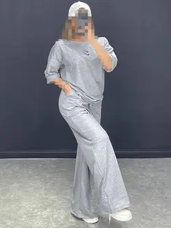 ست دونایک{آستین کوتاه} کد 33003