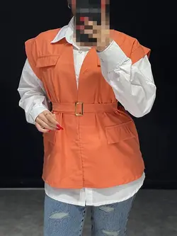 ست دو تیکه وست و شومیز کد ۶۲۲۰۰۱