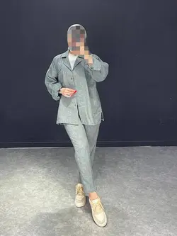 ست دو‌تیکه شومیز و شلوار شانتونRS کد ۶۲۲۰۰۳