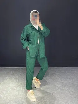 ست دو‌تیکه شومیز و شلوار شانتونRS کد ۶۲۲۰۰۳