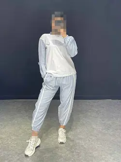 ست بلوز+شلوار ترکیبی لمه نایک کد ۱۸۸۰۷۷