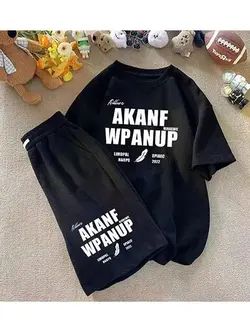 ست تی شرت شلوارک AKANF کد ۱۸۸۰۶۵