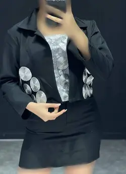 ست سه تیکه مجلسی کت و دامنMZ کد ۵۹۹۰۰۹