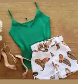 تاپ و شلوارک برگ کد ۳۳۰۰۵