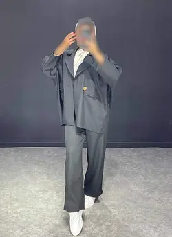 ست کت و شلوار مازراتی دو دکمه کد ۶۴۴۰۰۸