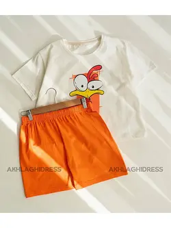 ست تی شرت +شلوارک bird کد ۱۸۸۰۶۵