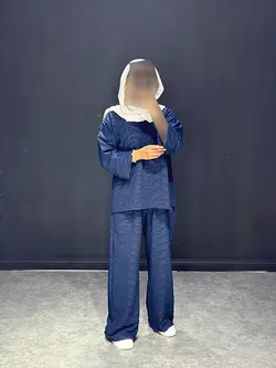 ست جلو بسته ابروبادی ژاکاردTB کد ۳۱۱۰۷۷