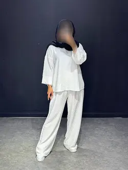 ست جلو بسته ابروبادی ژاکاردTB کد ۳۱۱۰۷۷