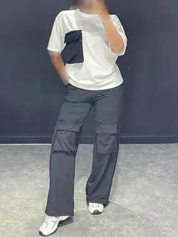 ست تی شرت+شلوار کارگو TR کد ۳۳۰۰۹