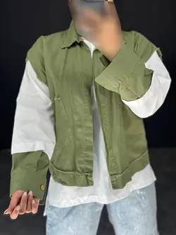 وست+شومیز ریش دارBJ کد ۱۰۱۰۳۵