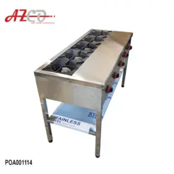 اجاق گاز صنعتی 5 شعله خطی