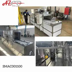 ماشین ظرفشویی صنعتی 2500 بشقاب ریلی خشک کن دار البرز AZC2000