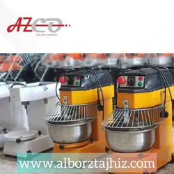 قیمت دستگاه خمیر گیر اسپیرال 3 کیلویی | فیلم توضیحات خمیر گیر اسپیرال | البرز تجهیز |