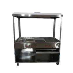 دستگاه کباب ترکی رومیزی 4 شعله | شرایط فروش ویژه | تولید البرز تجهیز |