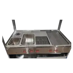 دستگاه کباب ترکی رومیزی 4 شعله | شرایط فروش ویژه | تولید البرز تجهیز |