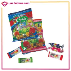 لواشک پاستیلی ودو سرپیچ پاکتی ۶۰عددی