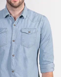 پیراهن جین مردانه 74115