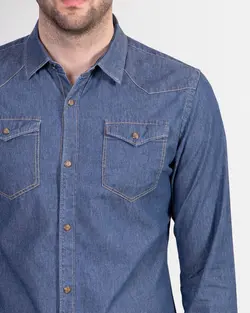 پیراهن جین مردانه 74115