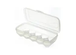 جا تخم مرغی یاس درب دار 10 عددی لیمون - جا تخم مرغی لیمون | الوصبا