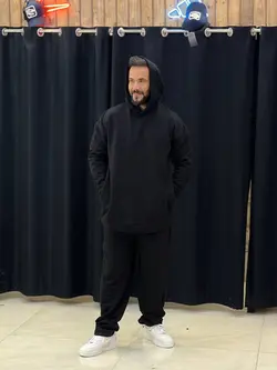 ست هودی شلوار مشکی