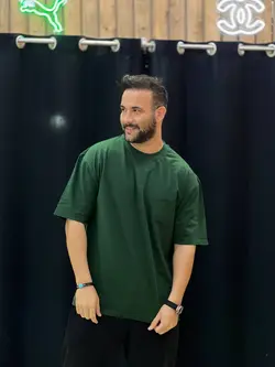 تیشرت دورس ضخیم سبز