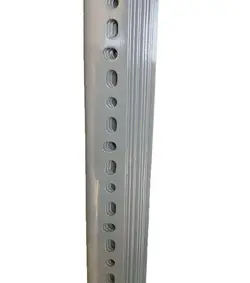 نبشی پیچ و مهره ای 2.5 متری طوسی