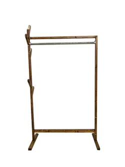 رگال چوبی بغل رخت آویز