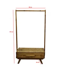 رگال چوبی کشو دار